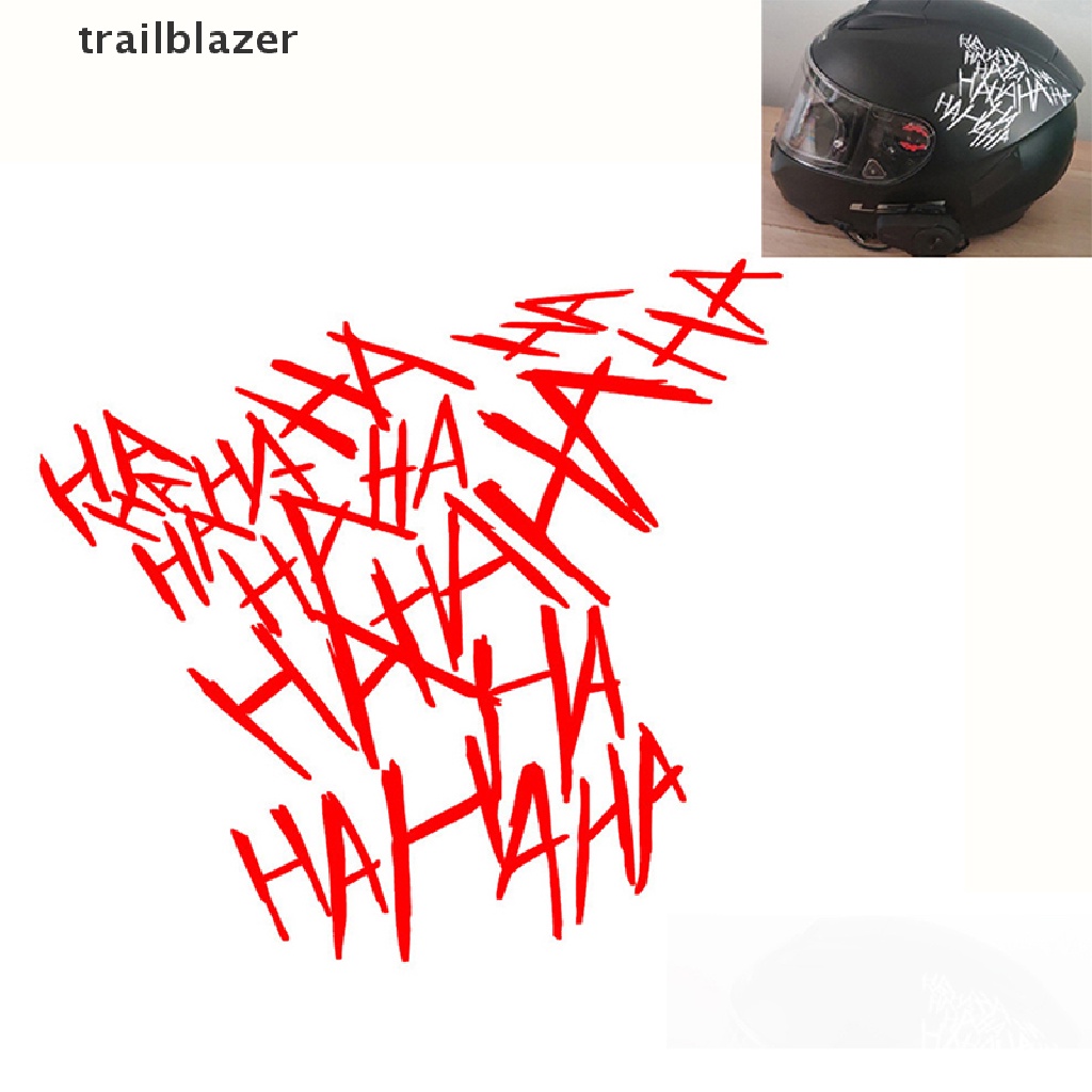 Đề Can Phản Quang Chữ trailblazer HAHAHA Trang Trí Mũ Bảo Hiểm / Thân Xe Hơi / Xe Máy UIO
