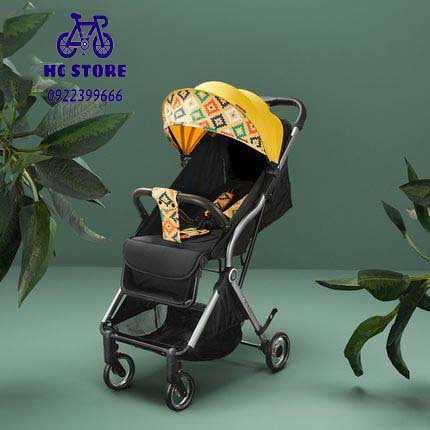 Xe đẩy trẻ em Kecha bé có thể ngồi và nằm xe ô tô trẻ em sơ sinh siêu nhẹ xách tay nhỏ gọn dễ dàng gấp gọn