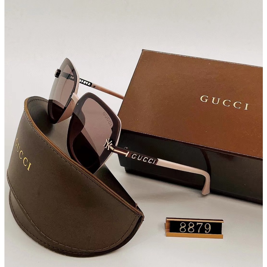 Kính Râm Thời Trang GUCCI 20021 5 Màu Tùy Chọn Chất Lượng Cao