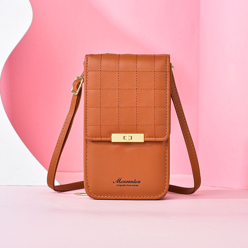 Ielgy Túi Đeo Chéo Đựng Điện Thoại Đa Năng niche Màu Xanh Dương Cho Nữ