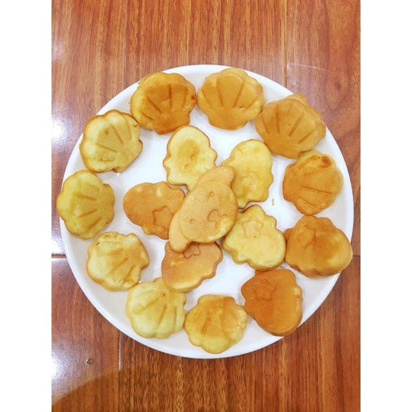 Máy nướng bánh bông lan hình thú, khuôn nướng bánh bông lan