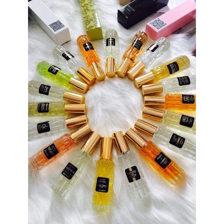 SÉT 20 ỐNG NƯỚC HOA MINI