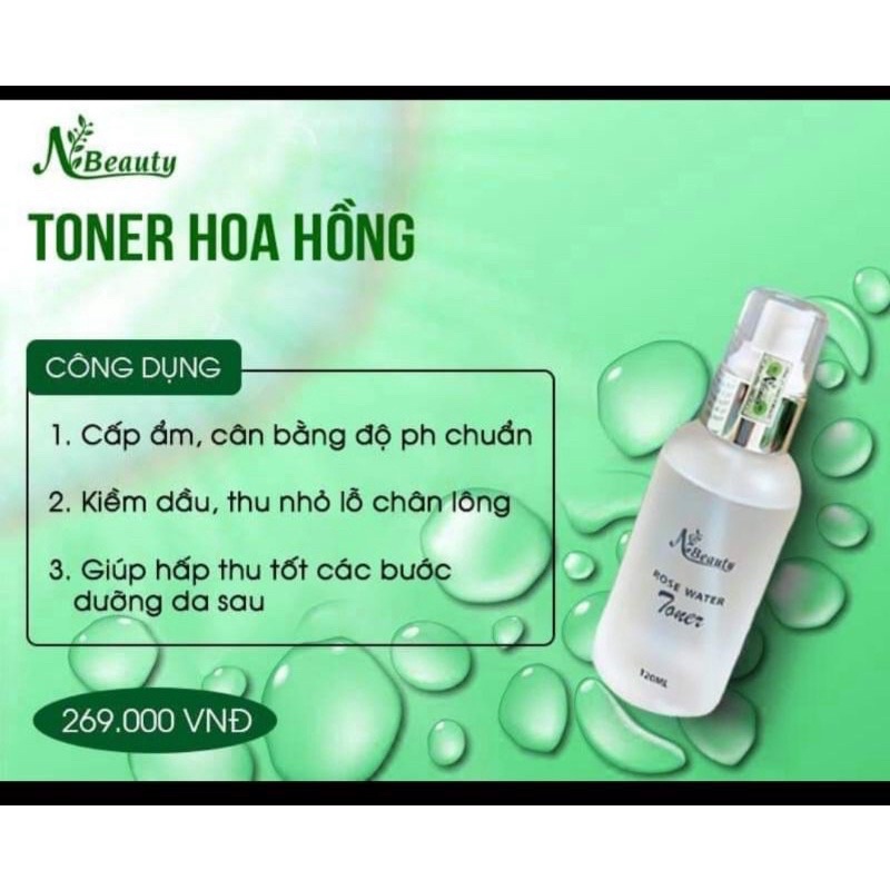 Toner Hoa Hồng N beauty