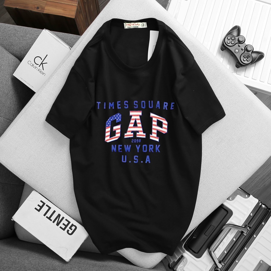 Áo phông cộc tay bé trai MQ kids áo phông ngắn tay cotton Vnxk