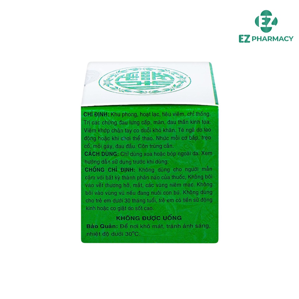 Cao xoa bóp Bạch Hổ Hoạt Lạc Cao hỗ trợ giảm đau kháng viêm 20g - EZ Pharmacy