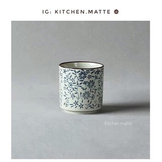 [Matte sẵn ] CỐC, CHÉN SỨ HOA NHÍ CỔ ĐIỂN
