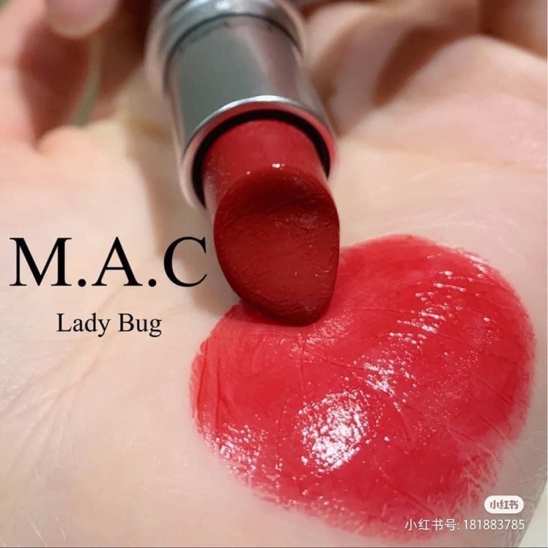 Son MAC ruby woo - Chili Full Size Bản Matte, Powder Kiss - Choto Cosmetics