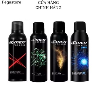 Xịt khử mùi nam X men Xịt thơm body Xmen For Boss Intense  Sịt khử mùi 150ml  / lăn khử mùi xmen 1 chai