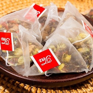 100 Túi lọc lưới tam giác hàn nhiệt miệng có dây nhúng trà - nhiều kích thước