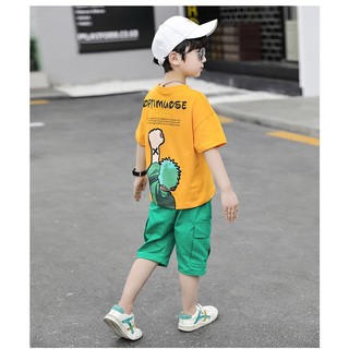 [SIZE NHÍ+CỒ] SÉT BỘ THUN BÉ TRAI OPPTIMUOSE