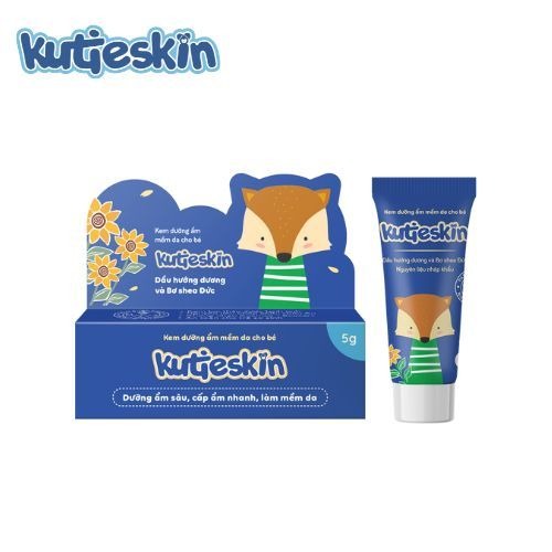 Hàng Sample - Kem  dưỡng ẩm mềm da Kutieskin 05gr chuyên biệt dành riêng cho trẻ sơ sinh và trẻ nhỏ không c