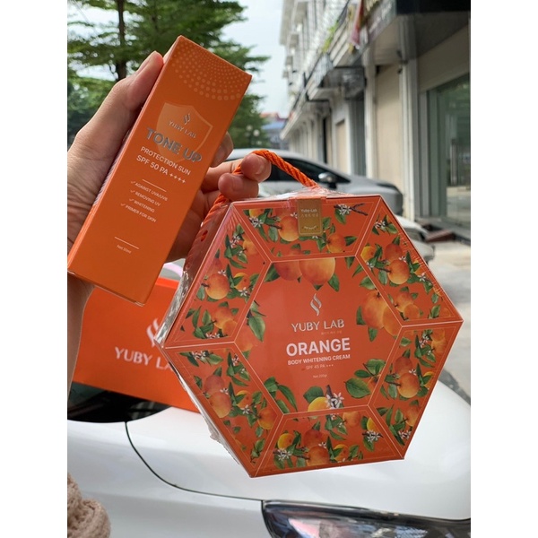 COMBO kem body và kem chống nắng YUBYLAB