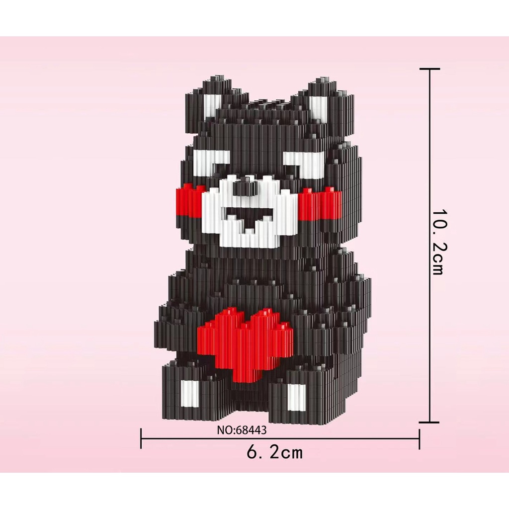 Đồ Chơi Lắp Ráp Nhân Vật Hoạt Hình MY NEIGHBOUR TOTORO Nhật Bản