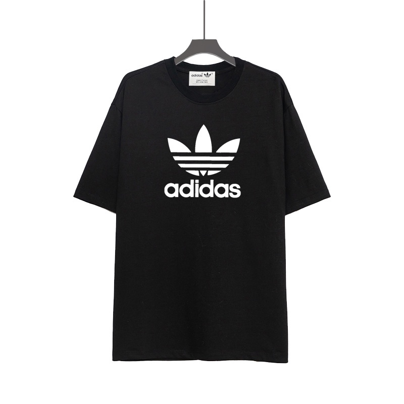 Áo Thun Tay Ngắn In Logo Lớn Đơn Giản Thời Trang