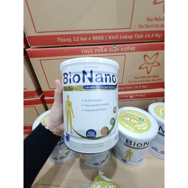 sữa tiểu đường BIONANO (Lon 900g)
