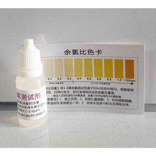 Combo 1 Lọ Test Clo và 1 Lọ Test pH