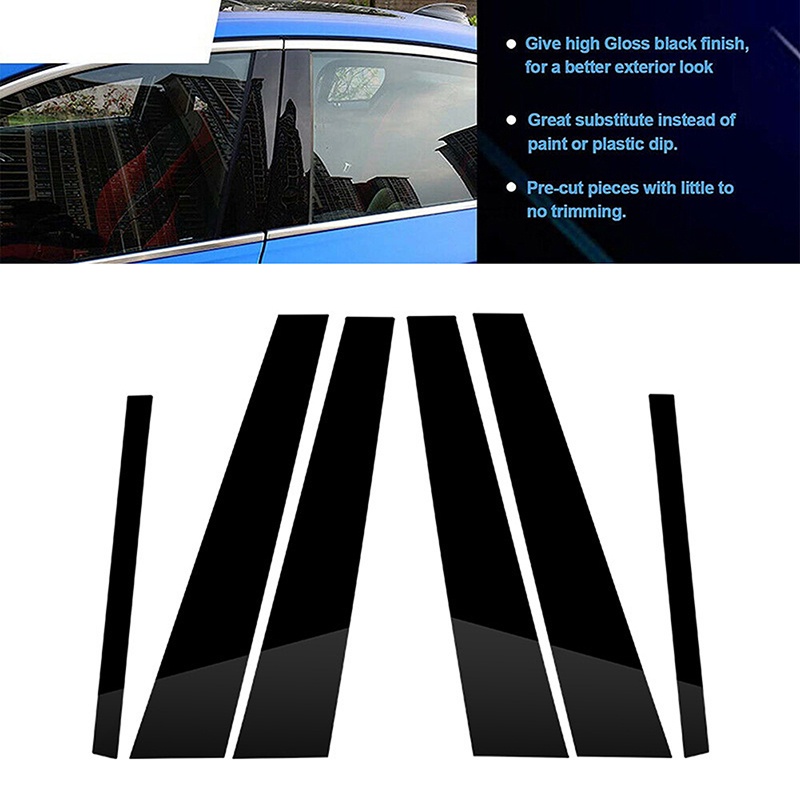 Miếng Dán Trang Trí Cửa Sổ Xe Hơi BMW 7-Series F01 F02 2009-2015