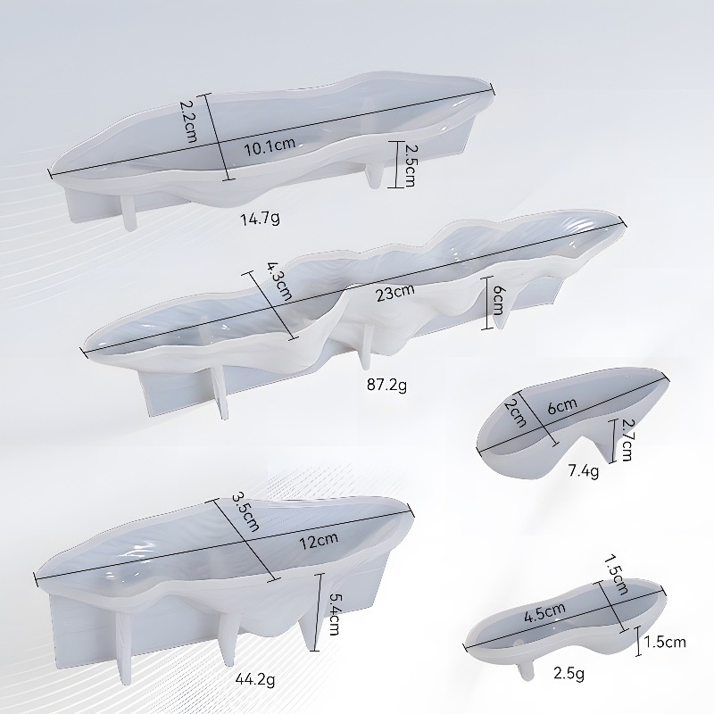 Khuôn Silicone Làm Đồ Trang Trí Hình Ngọn Núi