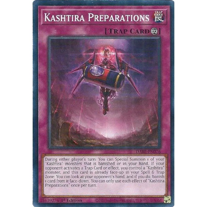 Thẻ Bài Yugioh Kashtira Preparations - DABL-EN076 - Common 1st Edition