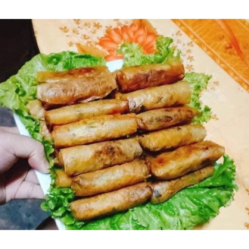 Vỏ bò bía Cuộn nem