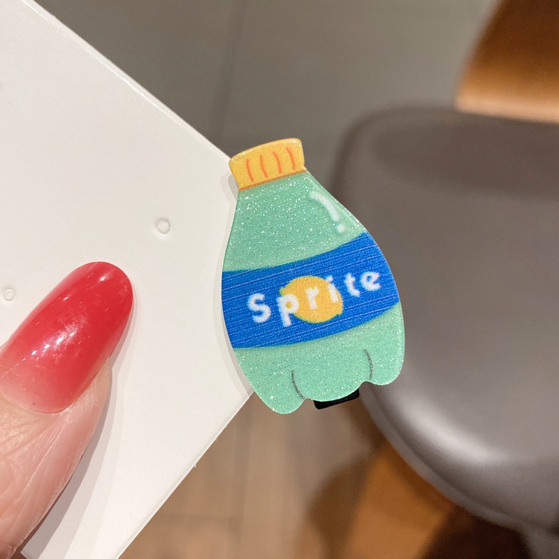 ※ NOON ※ Kẹp Tóc Hình Bình Nước Hoạt Hình Phong Cách Hàn Quốc Xinh Xắn