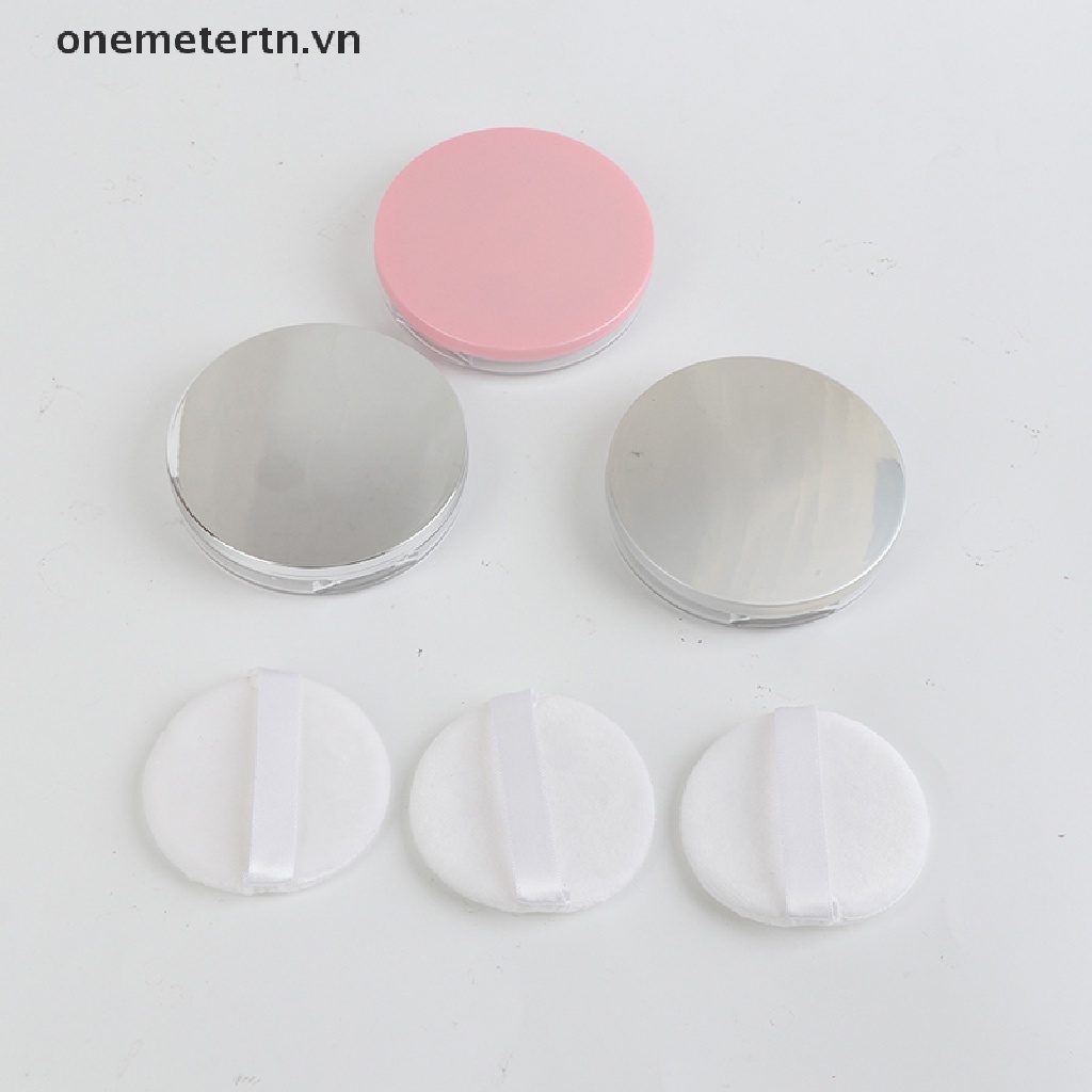 Hộp Đựng Phấn Phủ Siêu Mỏng 3g Có Gương Trang Điểm Tiện Dụng
