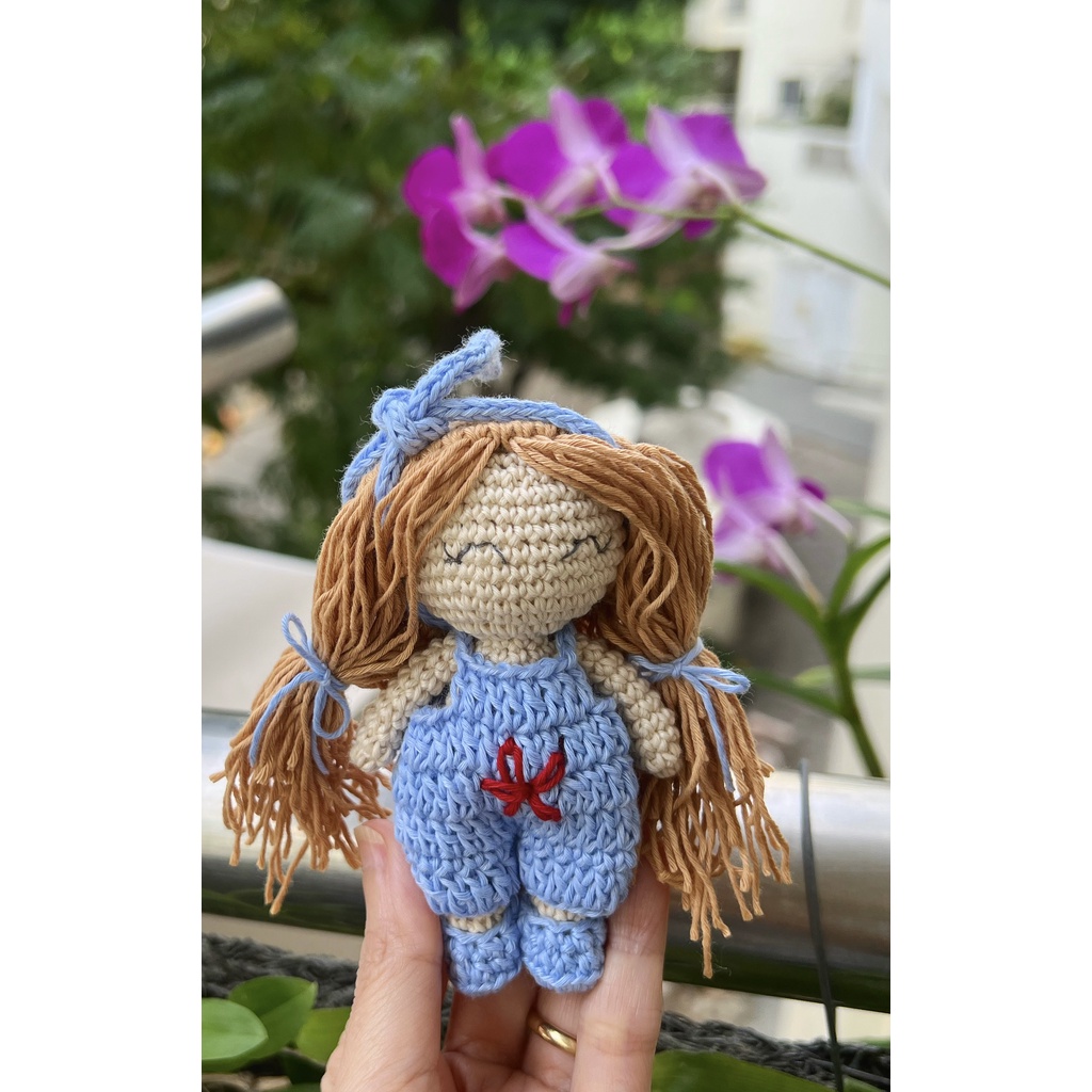 Búp bê len sợi handmade-@bellascrochet_corner