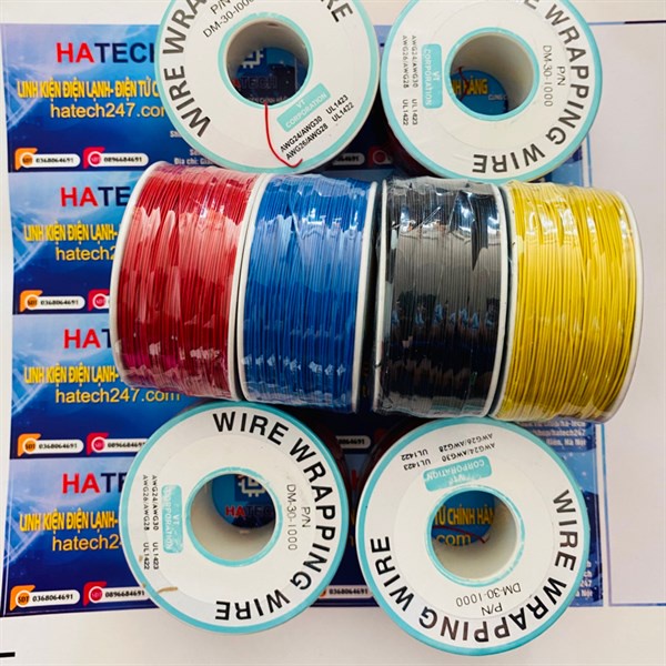 Dây câu mạch đỏ 0.2mm cuộn 200m