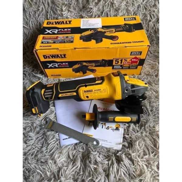 Thân máy mài Dewalt DCG 409 FLELVOLT