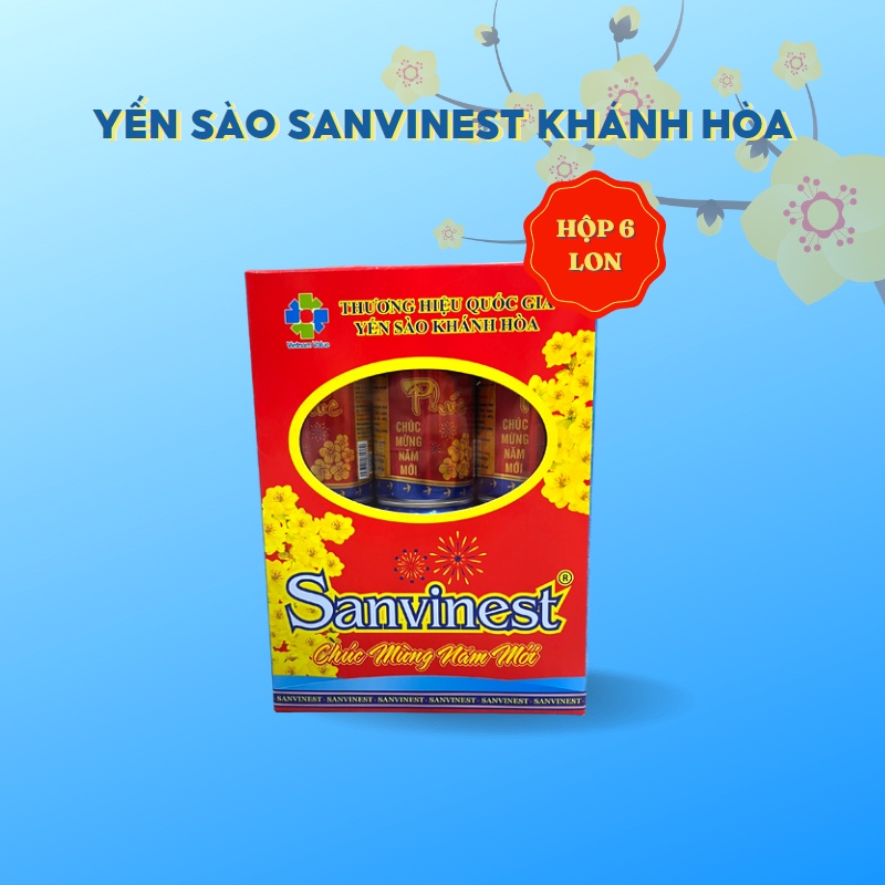 Nước Yến sào Sanvinest Khánh Hòa đóng lon (xuân 2023)