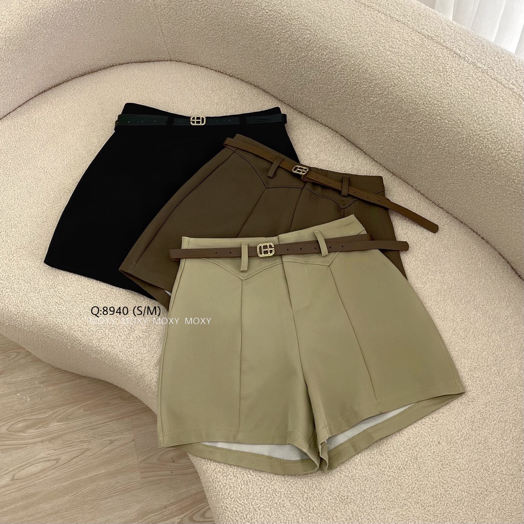 SP008940 - Quần short belt chữ