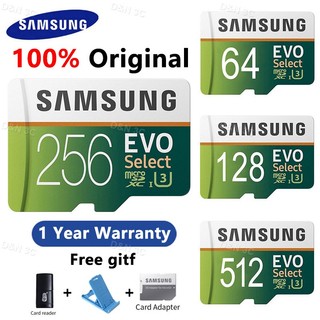 Thẻ nhớ micro sd dung lượng 100mb / s samsung evo 32g / 64g / 128g / 256g / 512g
