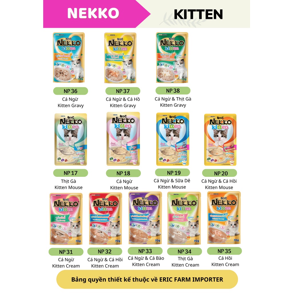 Pate Nekko Gravy 70g 🐶 FREE SHIP 🐶 Thức Ăn Dinh Dưỡng Cho Mèo