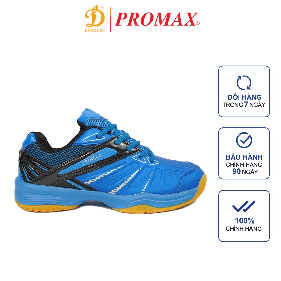 Giày cầu lông nam Promax 19004, giày cầu lông nam nữ đế kếp chống trơn trượt, chống thấm nước