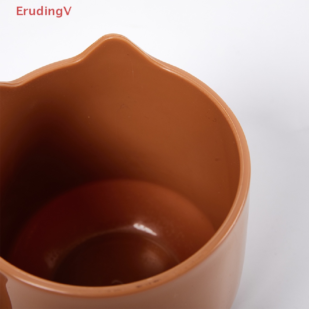 Cốc Đánh Răng Dày Họa Tiết Mèo Hoạt Hình Dễ Thương