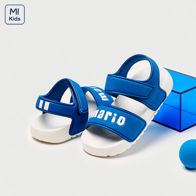 Giày Sandal Quai Ngang Cho Bé MiKids, Êm Chân, Chống Trơn Trượt, Phong Cách Dễ Thương Cho Bé 1 Đến 12 Tuổi – S004