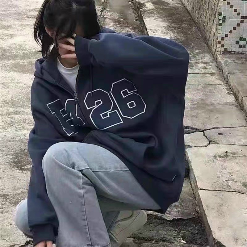 Áo khoác hoodie zipeer F426 giữ ấm tốt phong cách sành điệu