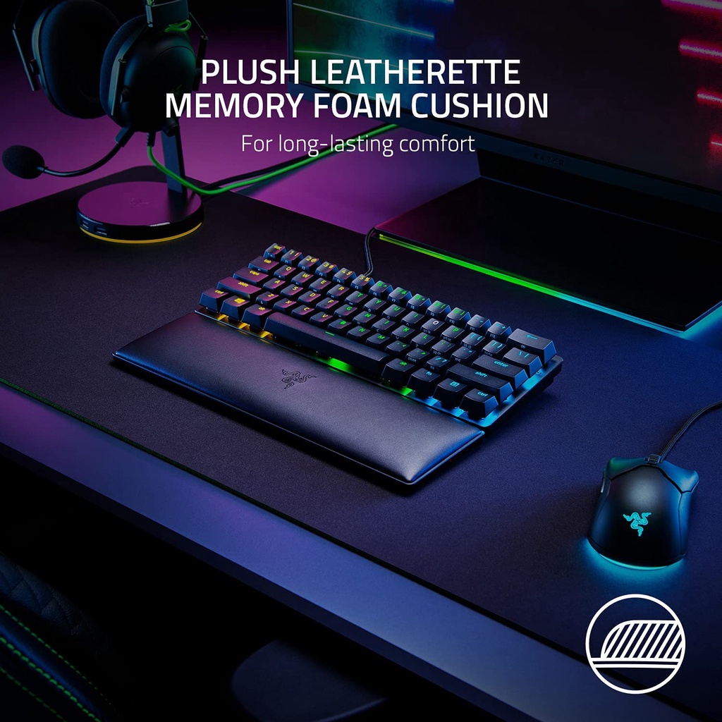 Tấm kê tay bàn phím Razer Ergonomic Wrist Rest_Mới, hàng chính hãng