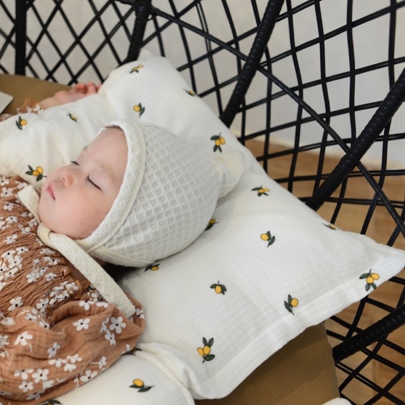 Gối trẻ em, trẻ học mẫu giáo, ruột bông cotton 100% siêu mềm mại, an toàn cho bé  - Mody Baby