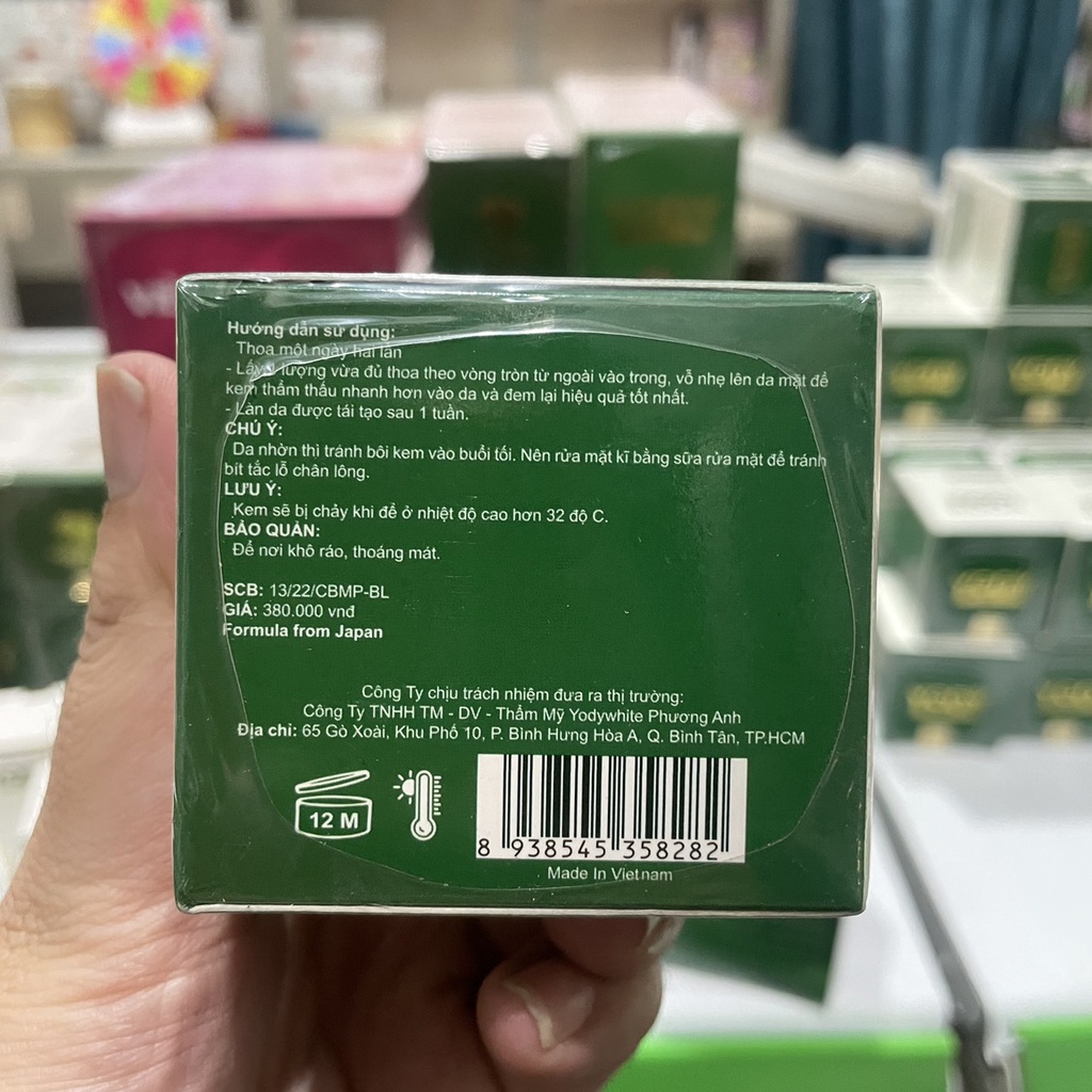 Kem dưỡng trắng da 3x- Phương Anh