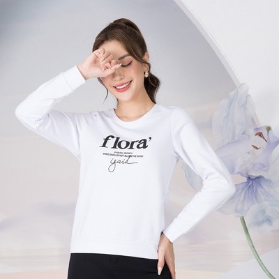 Áo nỉ sweater nam nữ NA27 in chữ chất nỉ da cá Loza LT902189