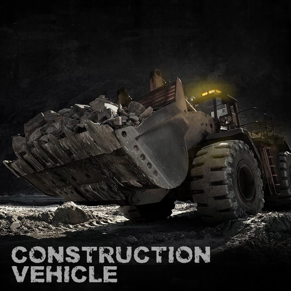 Đèn LED 36 bóng cảnh báo nguy hiểm từ tính gắn nóc xe hơi/ xe tải tiện lợi