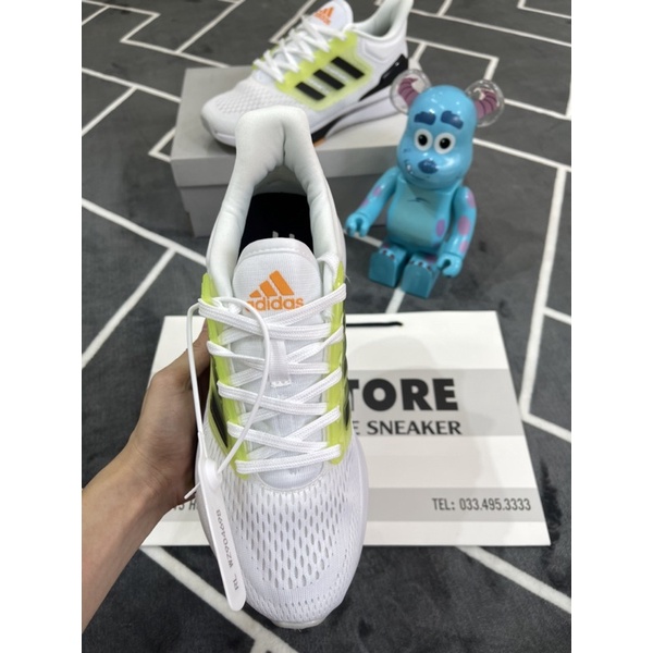 Giầy Thể Thao EQ 21 Run White -EQ Trắng Xanh 2021