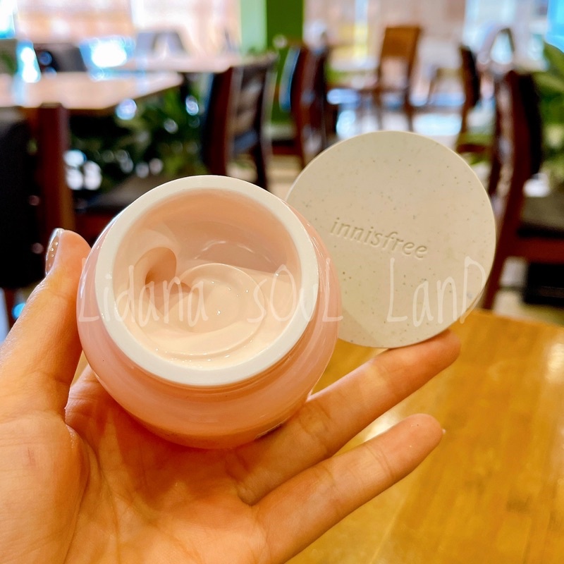 [TESTER] Kem dưỡng da nâng tone trắng hồng Innisfree Jeju Cherry Blossom Tone-Up Cream