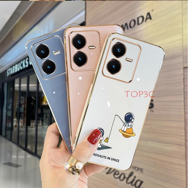 Ốp lưng Vivo y22s Ốp Điện Thoại Họa Tiết Nasa Cho Vivo Y22 Y21 Y21s Y33S t1x Y20 Y12S Y12A Y20S G Y16 Y15S Y01 Y01A Y12 Y11 Y02S Y17 Y15 u10 xq