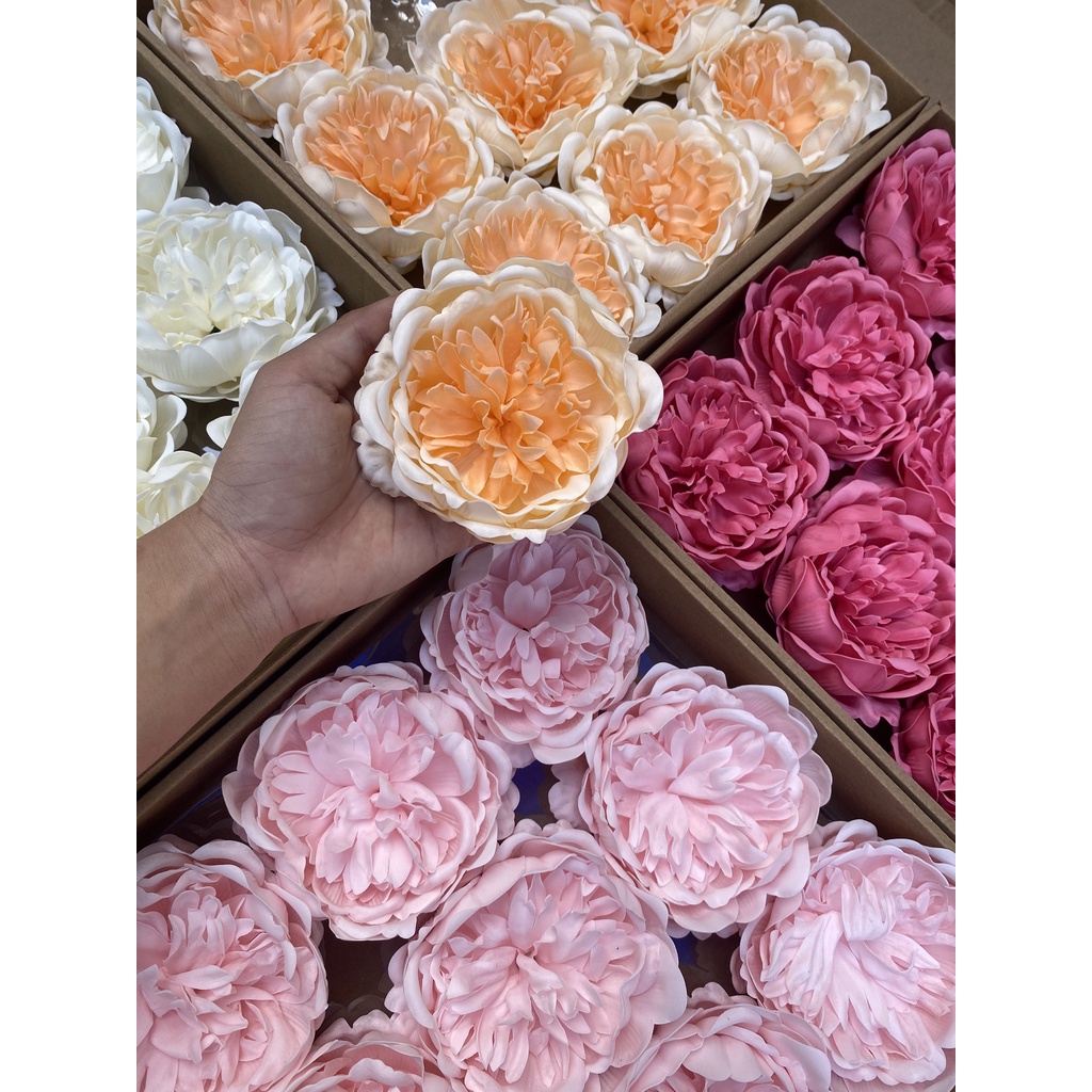 Hoa Sáp Mẫu Đơn Cao Cấp Sang Chảnh
