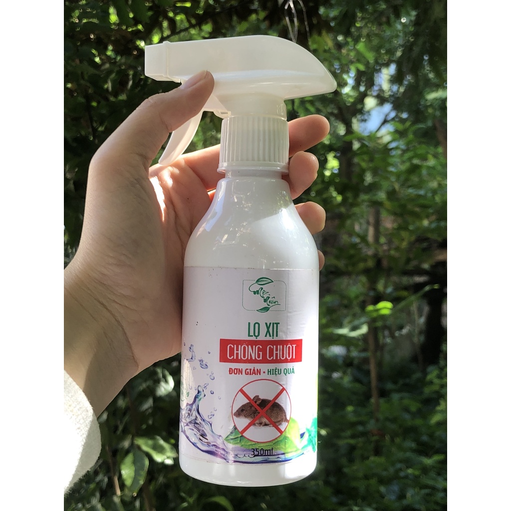 Chai xịt chống chuột - Xịt đuổi chuột - Thuốc xịt chuột dùng cho xe ô tô và trong gia đình,100% thảo mộc tự nhiên