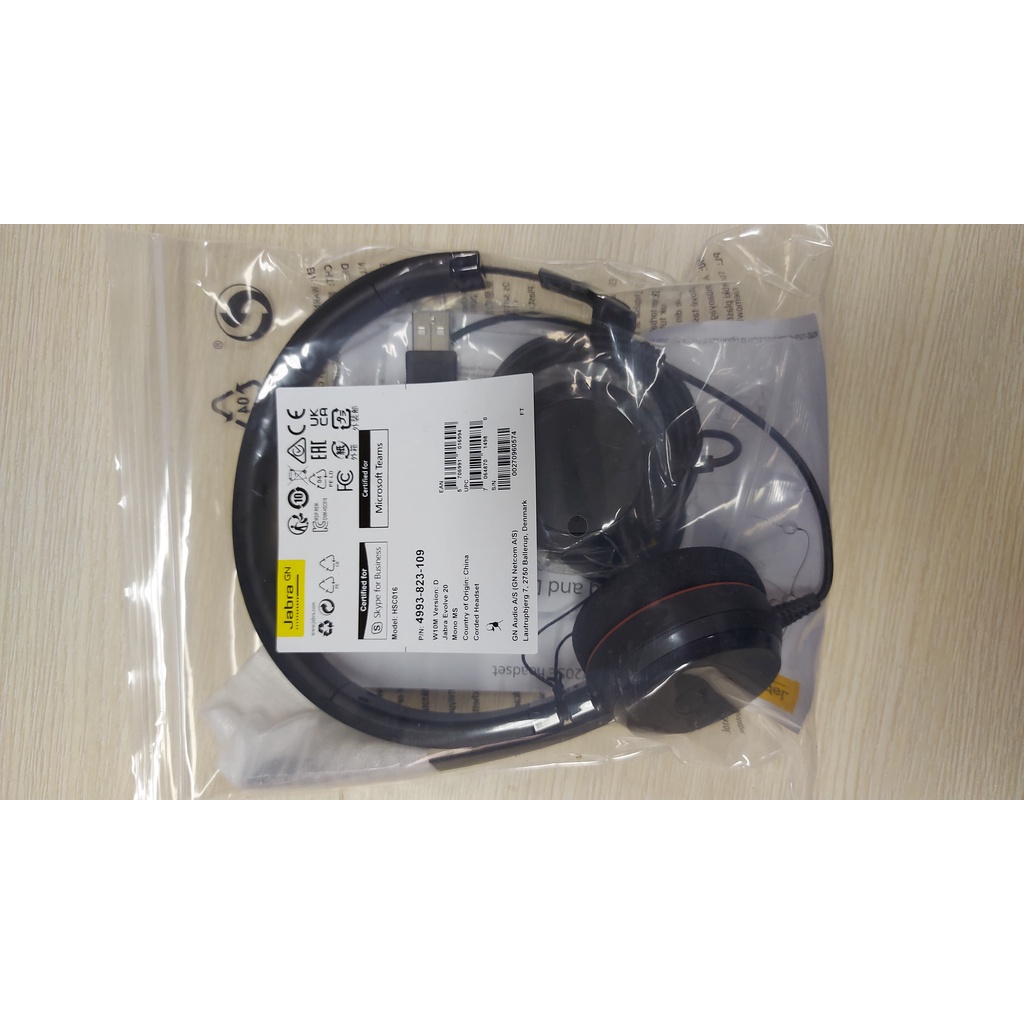 Tai nghe một bên Jabra Evolve 20 Ms Mono USB