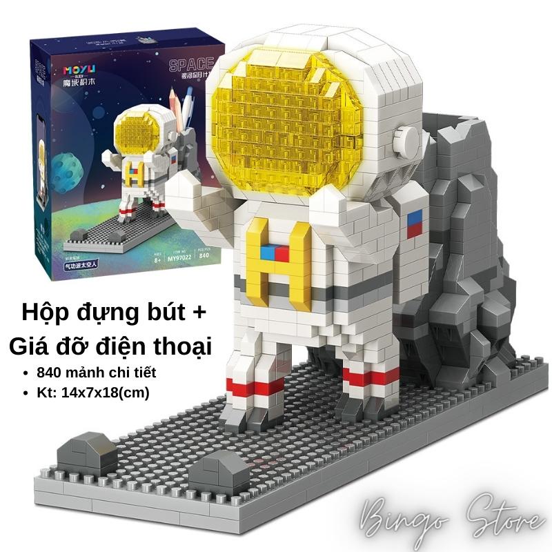 BỘ SƯU TẬP MÔ HÌNH LẮP RÁP HỘP BÚT PHI HÀNH GIA KÈM ĐÈN LED