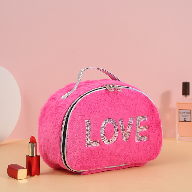 Túi Đựng Mỹ Phẩm Có Khóa Kéo Hình Mèo Hoạt Hình Đáng Yêu